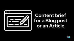 <strong>The Ultimate Content Brief Generator: Templates, Tools, and Outlines for Writing Blog Posts</strong>