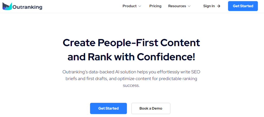 A diverse team collaborating on content and SEO strategies to create people-first content and rank with confidence